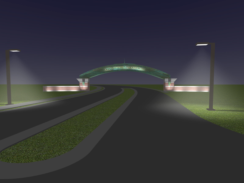 GVSU Allendale Campus Entryway