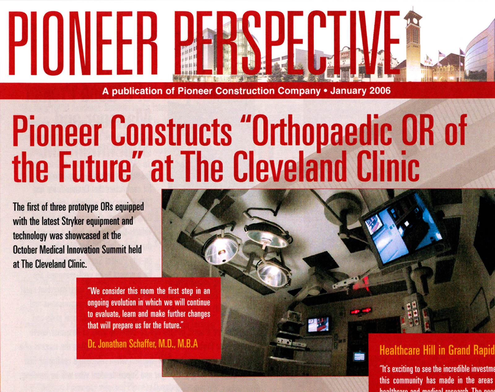 The Cleveland Clinic-Orthopaedic Suite